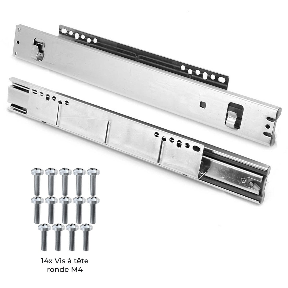 2 Paniers Coulissants KuKoo Pour Placard de Cuisine de 30 cm Kukoo - Mathon - 4