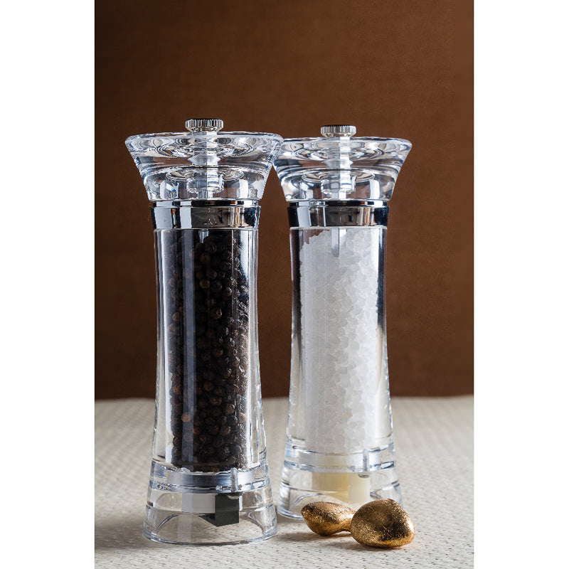 Moulin à poivre Toronto hauteur 17 cm en acrylique T&G Woodware - Mathon - 2