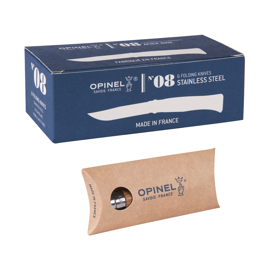 Couteau gravé lame 8.5 cm Sport Ski Opinel - Mathon - 3