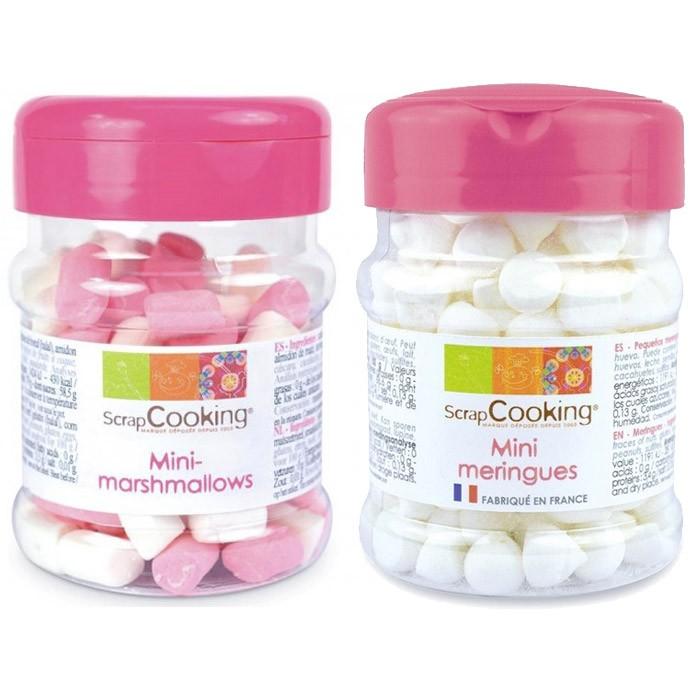 Mini meringues et mini marshmallows Scrapcooking - Mathon