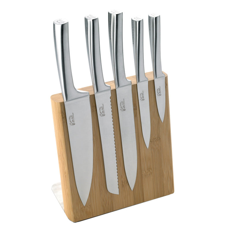 Bloc bambou 5 couteaux Météor Jean Dubost - Mathon - 1