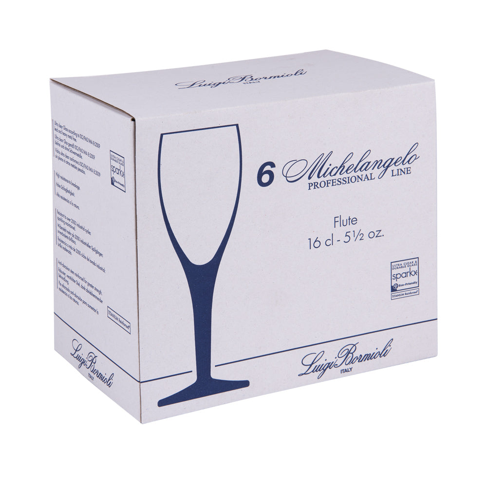 Flûte à champagne Michelangelo 16 cl (lot de 6) Bormioli Luigi - Mathon - 2