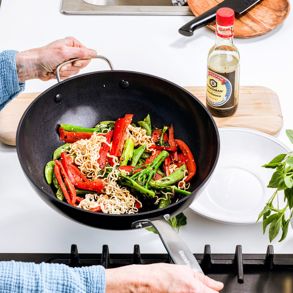 Le Wok Copenhagen 30 cm Greenpan - Mathon - 3