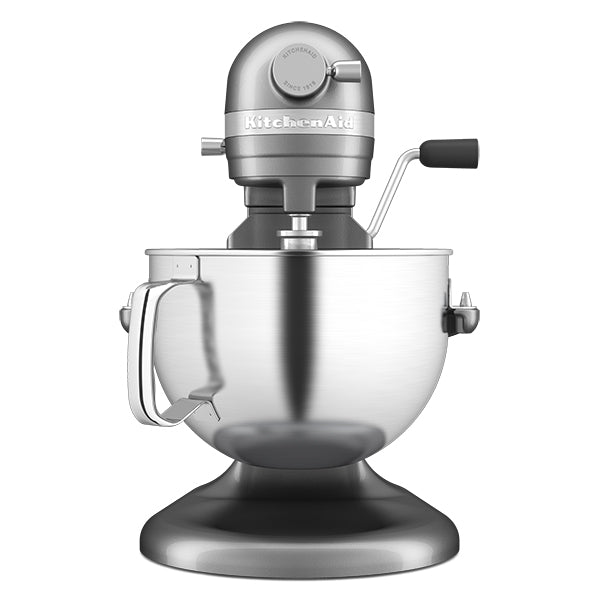 Robot pâtissier multifonction Artisan à bol relevable 5,6 L gris argent 5KSM60SPXECU Kitchenaid - Mathon - 5