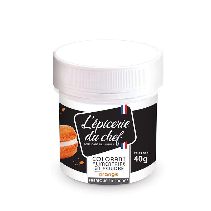 Colorant alimentaire en poudre orange 40 g Scrapcooking - Mathon
