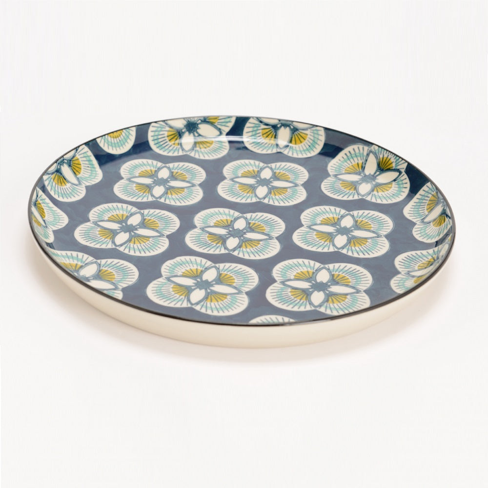 Assiette de présentation Imany 32 cm en grès Amadeus - Mathon - 1