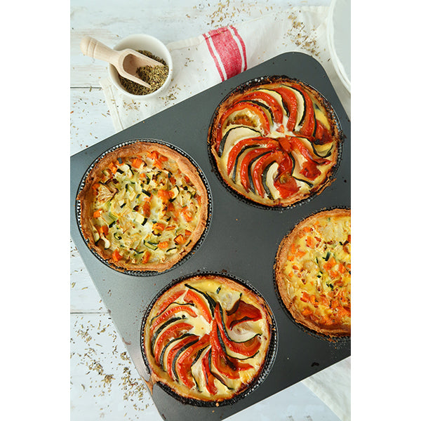 Moule perforé 4 pains burger Patisse - Mathon - 2