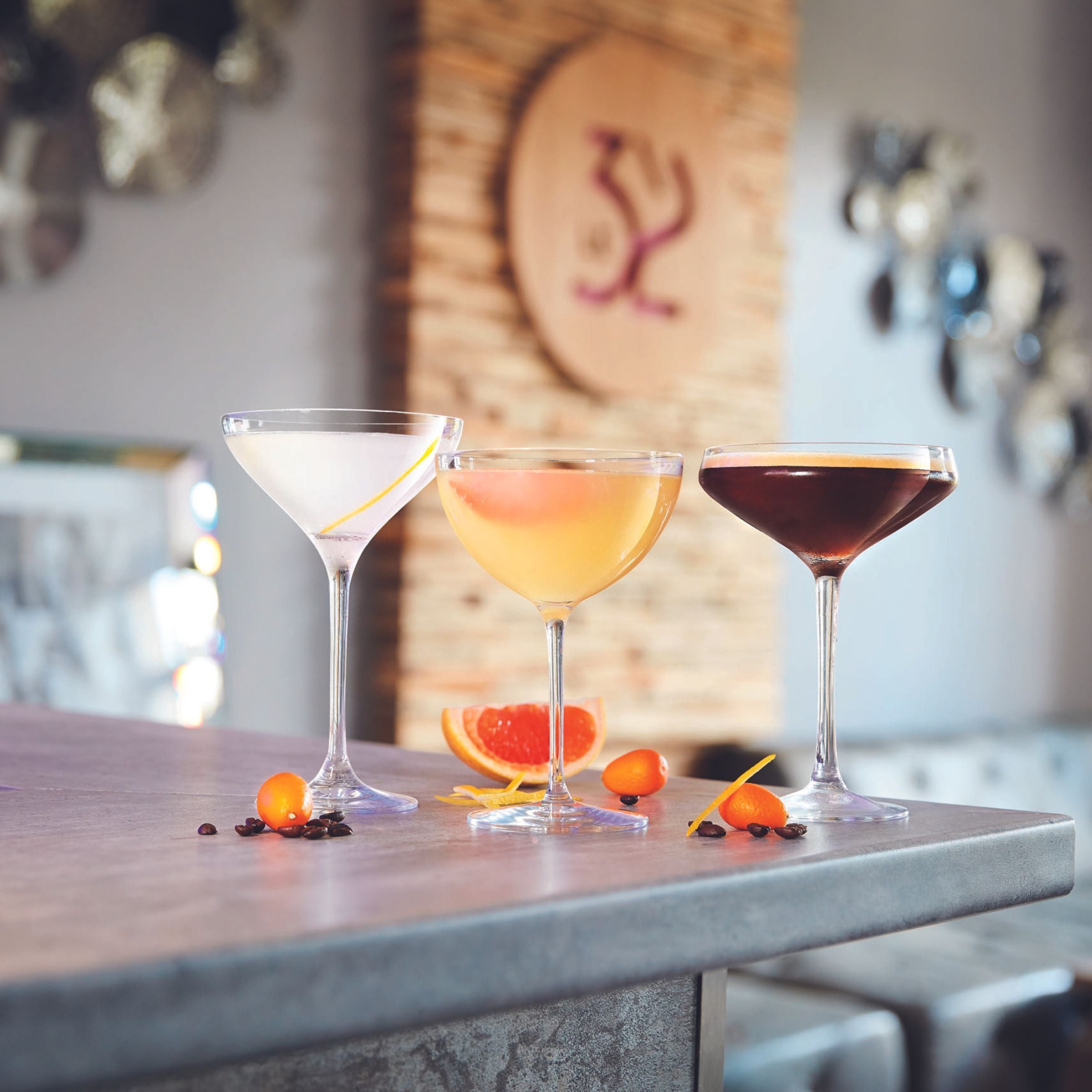 Champagne & Cocktail - 6 coupes Martini 30 cl Chef & Sommelier - Mathon - 2