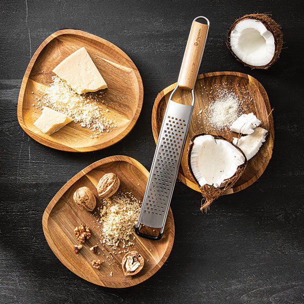 Râpe fine gros grains manche hêtre Mathon - Mathon - 2