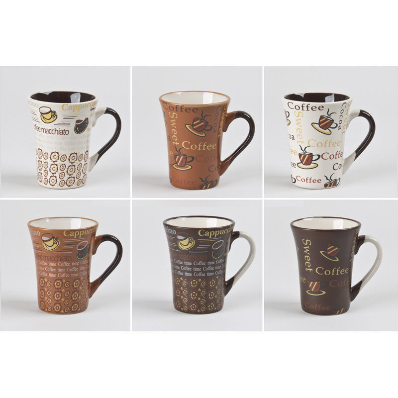 Coffret 6 tasses Collector 15 cl décors assortis Table passion - Mathon - 2