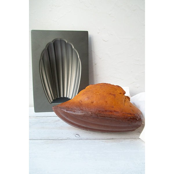 Moule à madeleine XXL en acier revêtu Patisse - Mathon - 5