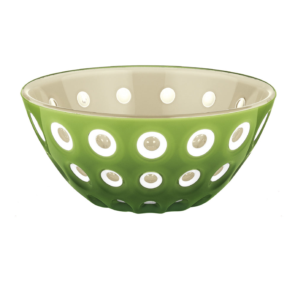 Saladier 25 cm Le Murrine vert et sable Guzzini - Mathon