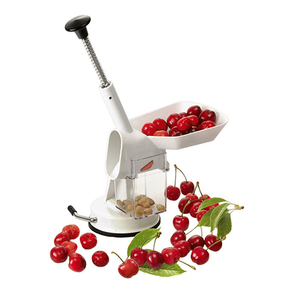Dénoyauteur de cerises Press&Go avec fixation ventouse Yoocook - Mathon - 1