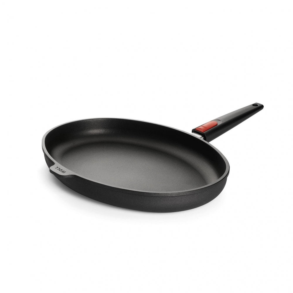 Poissonnière ovale en fonte 38 cm Woll - Mathon