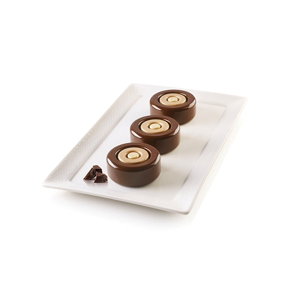 Moule 6 pièces 3D mini Color silicone 690 ml Silikomart - Mathon - 1