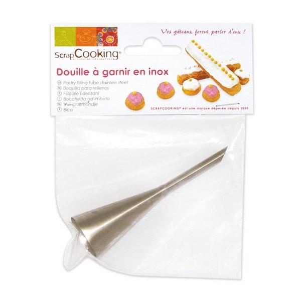 Douille à garnir pâtisserie - inox Scrapcooking - Mathon
