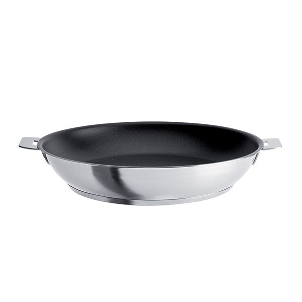 Poêle haute inox antiadhérente Strate sans manche 24 cm Cristel - Mathon - 1