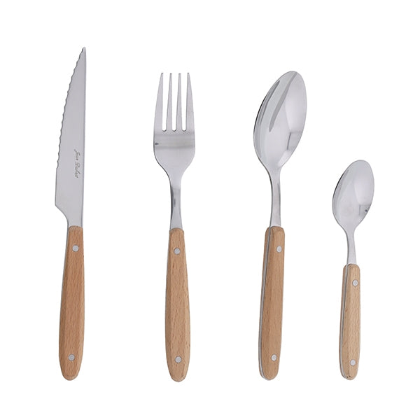 Ménagère 24 pièces Woody Jean Dubost - Mathon