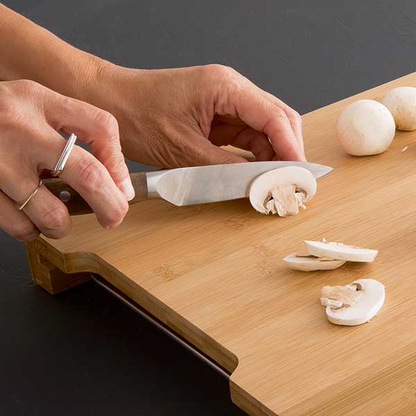 Set de 4 couteaux bois d