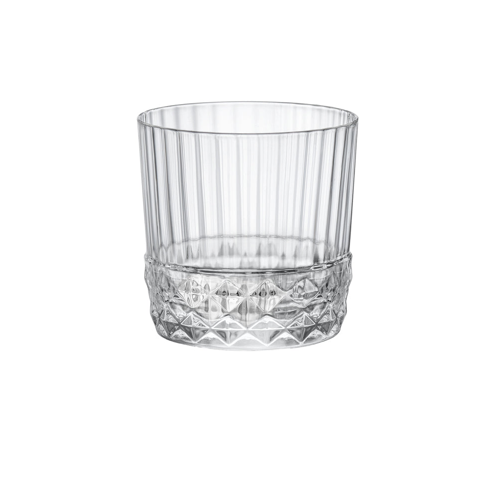 Boîte de 4 gobelets America forme basse 30 cl Bormioli Rocco - Mathon - 1