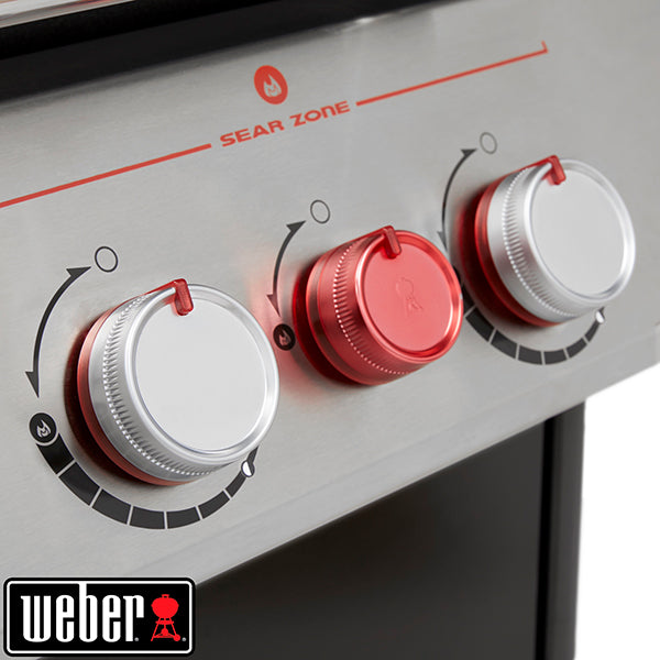 Barbecue à gaz Genesis E-325s 3 brûleurs noir Weber - Mathon - 2