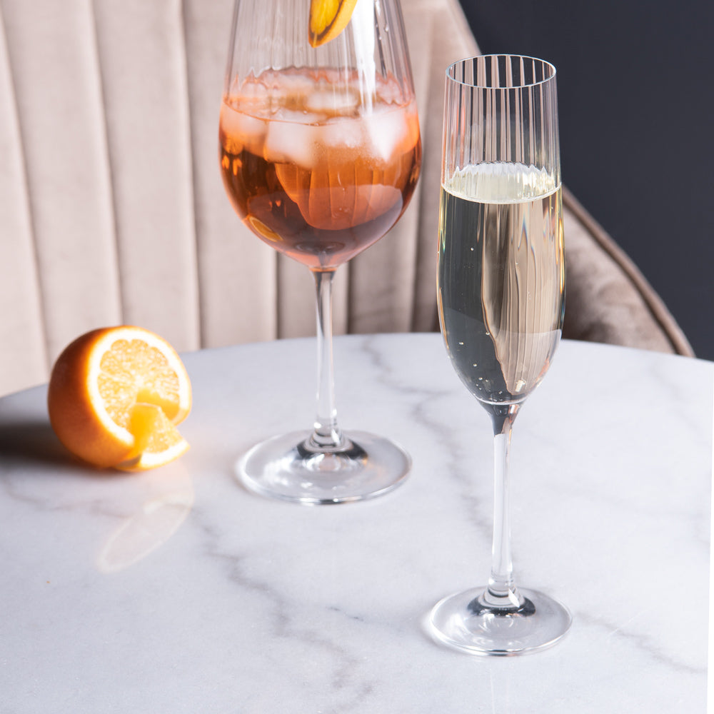 Boîte de 6 flûte Waterfall 19 l Table passion - Mathon - 3