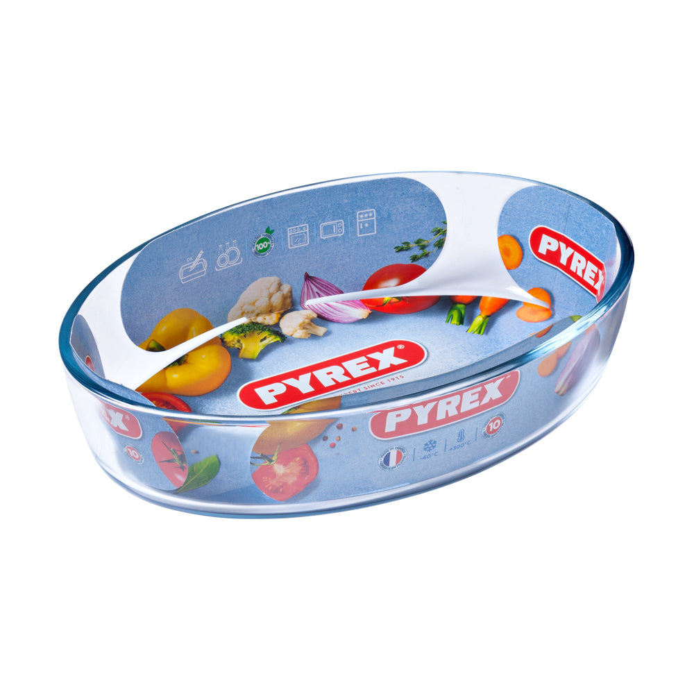 Plat ovale 39x27 cm Pyrex - Mathon - 2