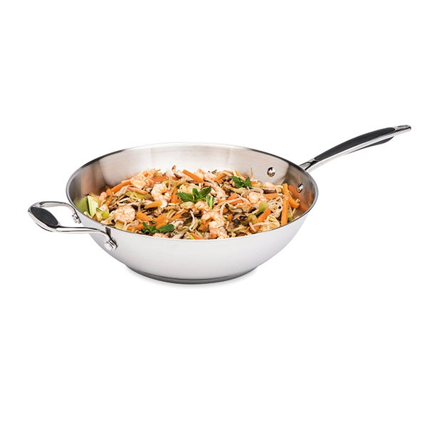 Wok tout inox 30 cm Excell