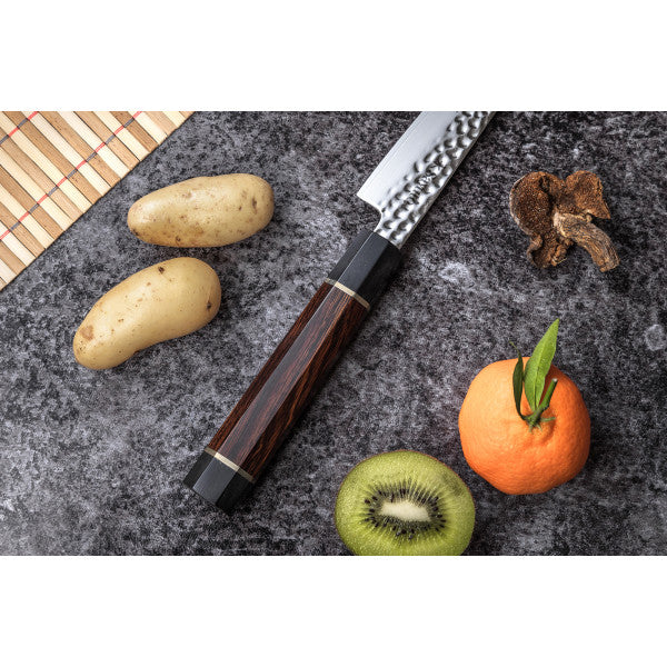 Couteau Sayuto Desert Damas modèle universel 15cm lame damassée et ma Sayuto - Mathon - 5