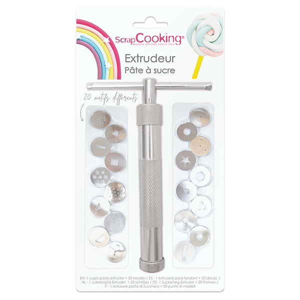 Extrudeur pâte à sucre Scrapcooking - Mathon - 2