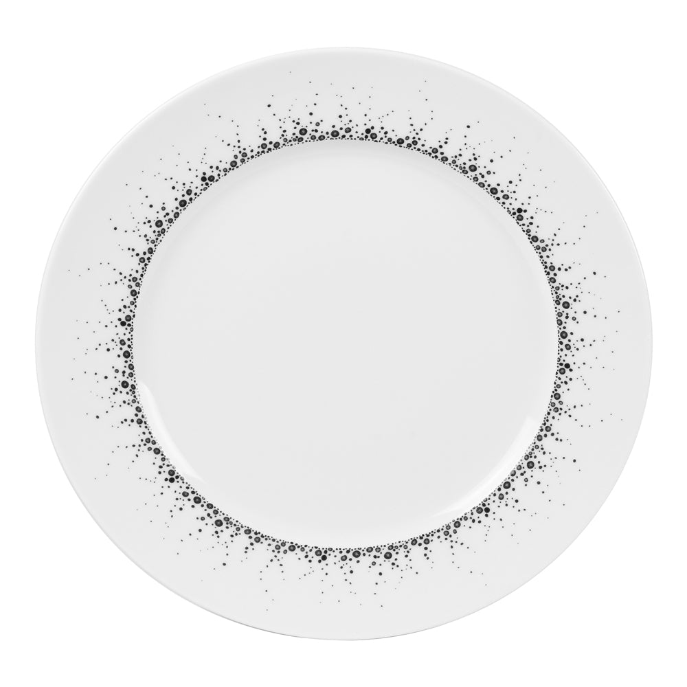 Assiette plate Boréalis gris 27 cm (lot de 6) Table passion - Mathon - 1