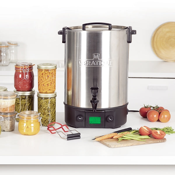 Stérilisateur inox électrique 30 litres automatique 2200 W Le Pratique - Mathon - 3