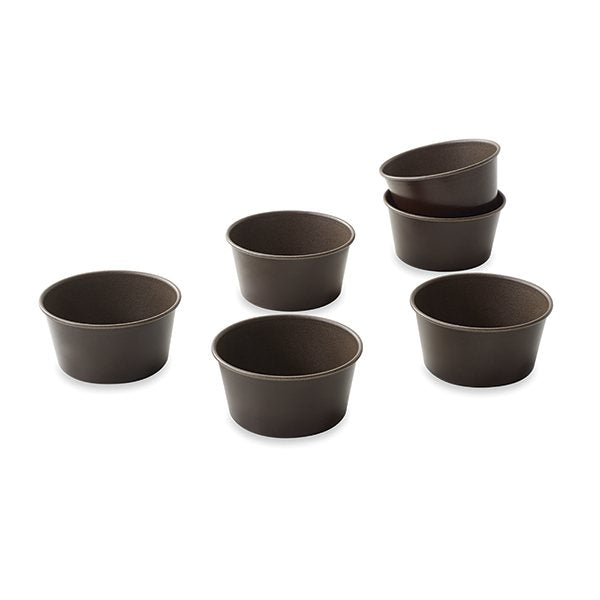 6 moules à muffin individuels Gobel - Mathon - 2