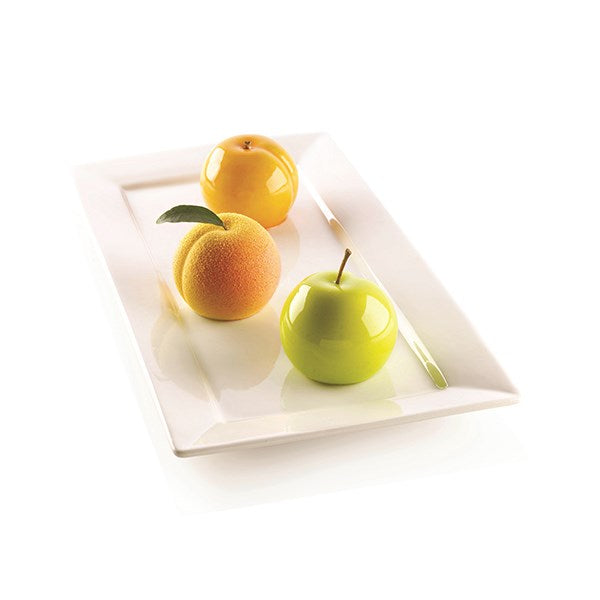 Moule silicone 3D 6 mini gâteaux fruits Silikomart - Mathon - 1