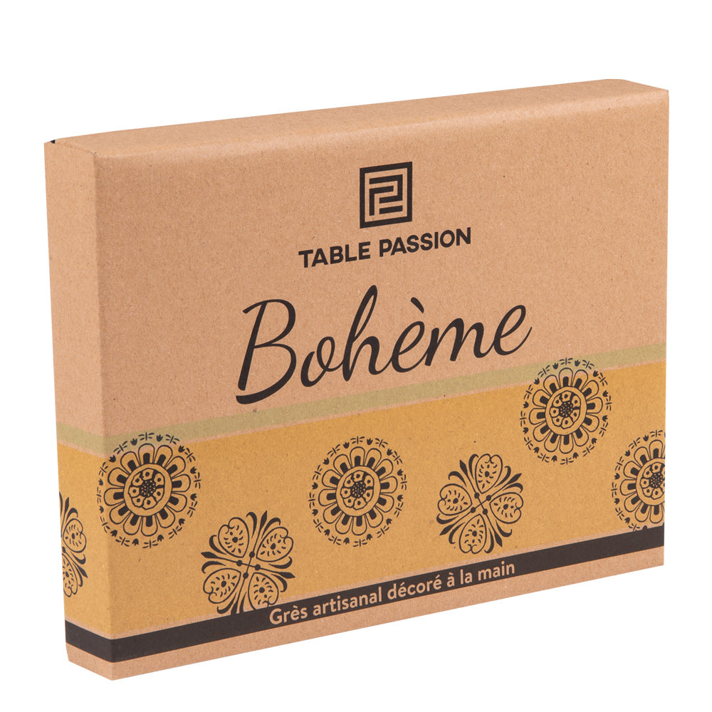 Plat rectangle Bohème 21x27 cm Table passion - Mathon - 2