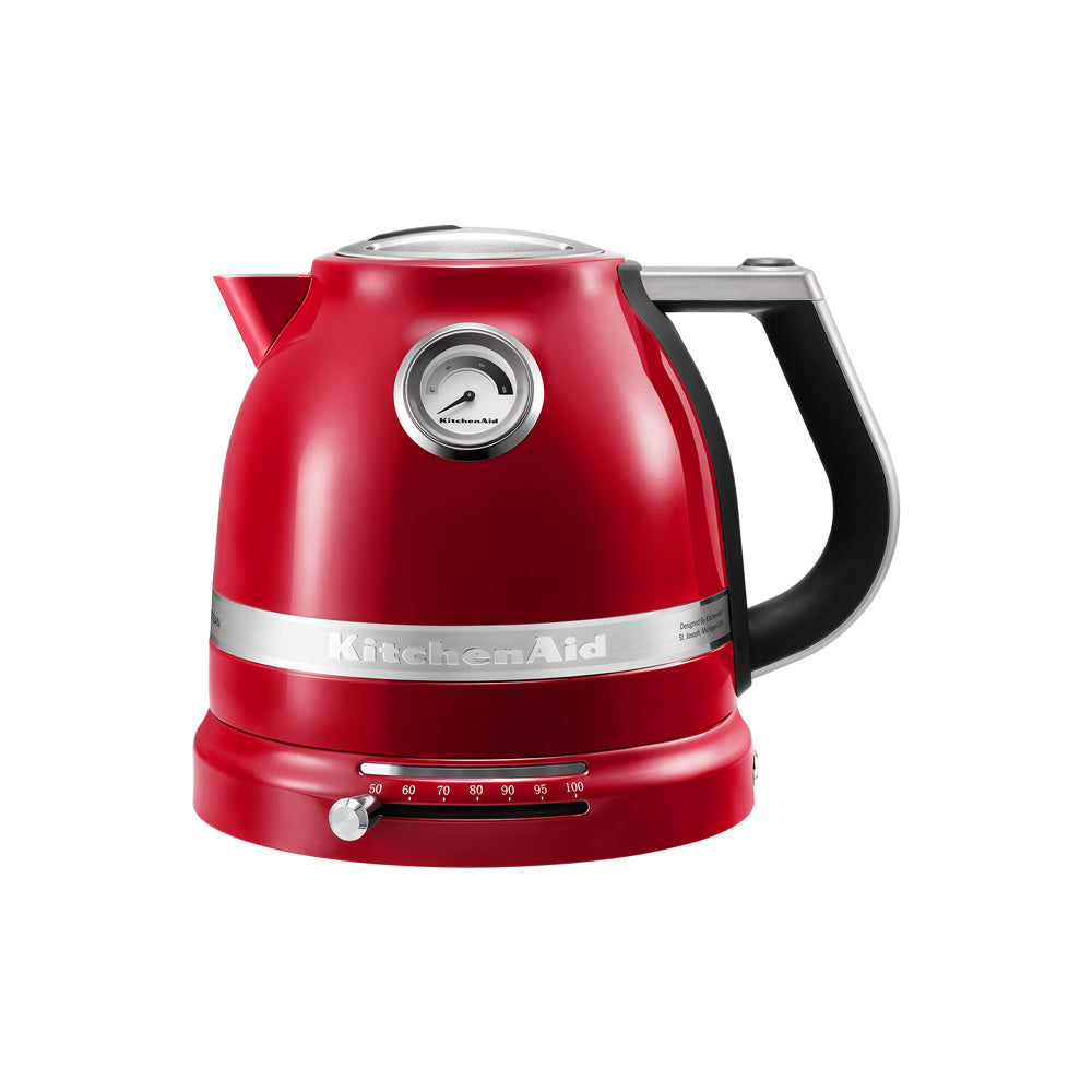 Bouilloire artisan Empire 1,5 l rouge Kitchenaid - Mathon - 1