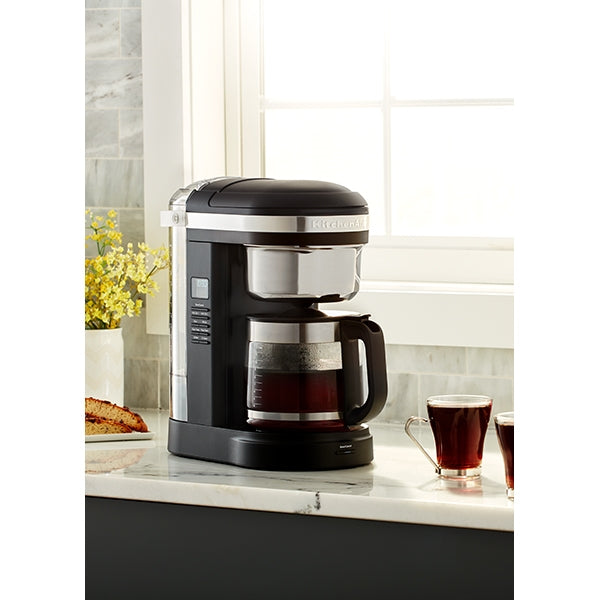 Machine à café électrique onyx 1,7 L 1100 W 5KCM1209EOB Kitchenaid - Mathon - 5