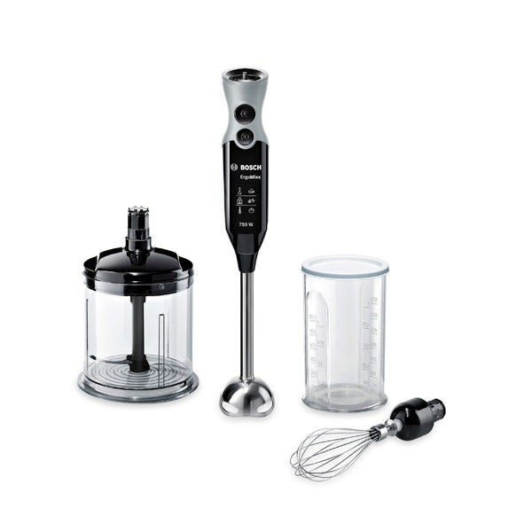 Mixeur plongeant ErgoMixx pied inox 750 W MSM67160 Bosch - Mathon