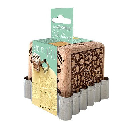 Cookie stamp déco et découpoir Scrapcooking - Mathon