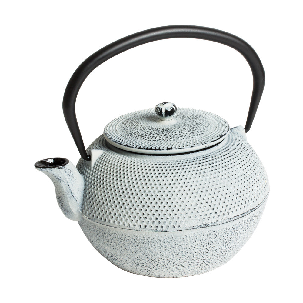 Théière en fonte avec filtre inox 1.2 l zen ivoire Table passion - Mathon - 1