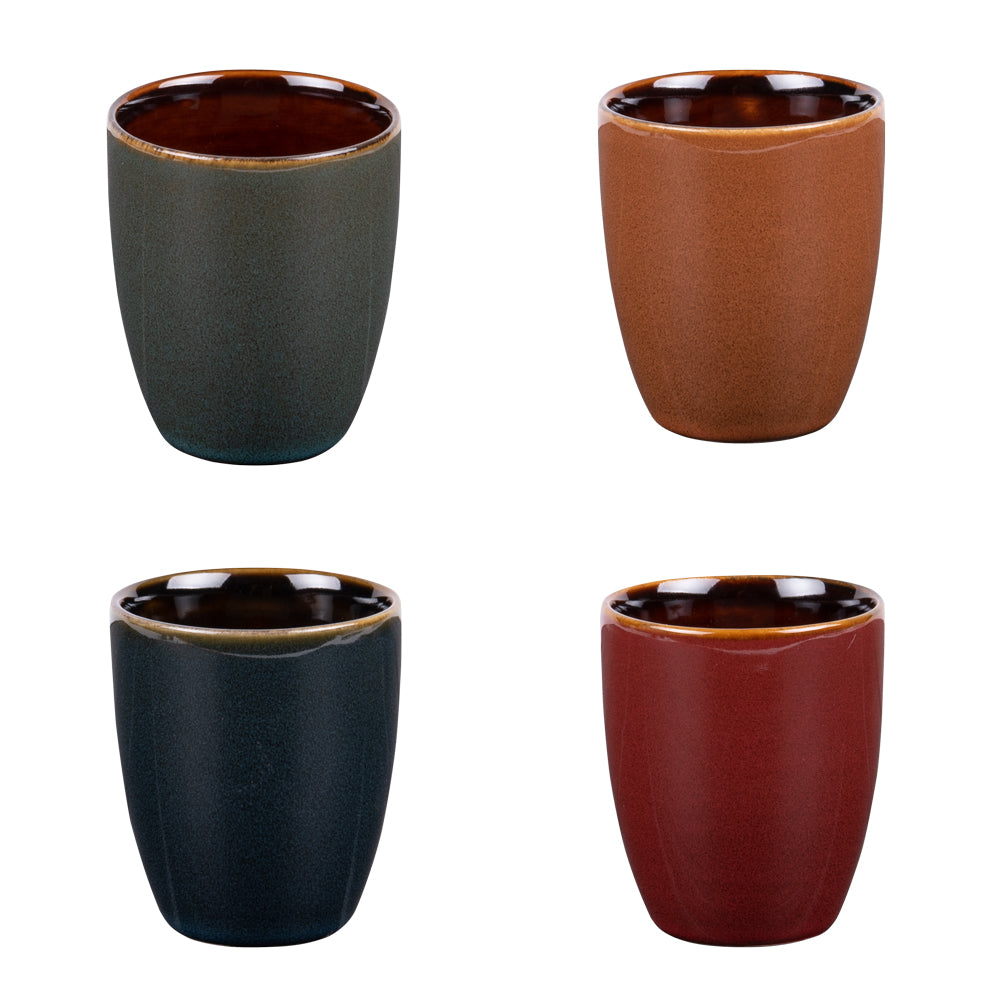 Coffret de 4 gobelets Elyas 10 cl Table passion - Mathon - 1