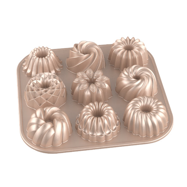 Moule 9 Mini Kouglofs Patisse - Mathon - 1