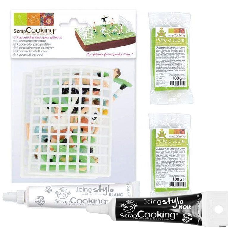 Coffret pâtisserie Football Scrapcooking - Mathon