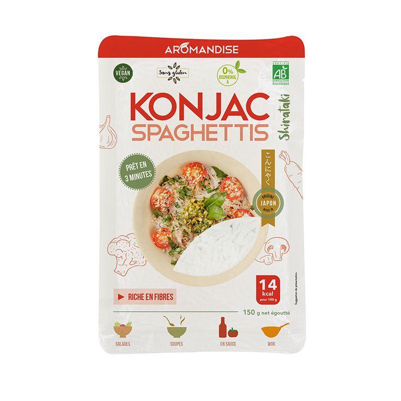 Spaghettis de Konjac Aromandise - Mathon