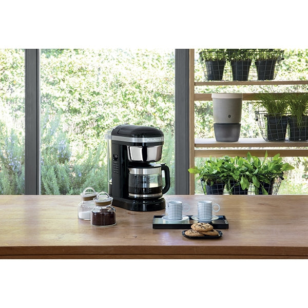 Machine à café électrique onyx 1,7 L 1100 W 5KCM1209EOB Kitchenaid - Mathon - 3