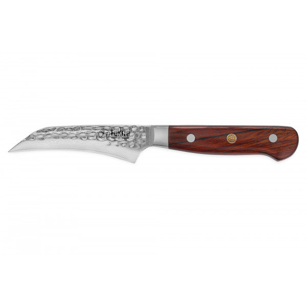 Couteau Fukito Rosewood Damas modèle bec d