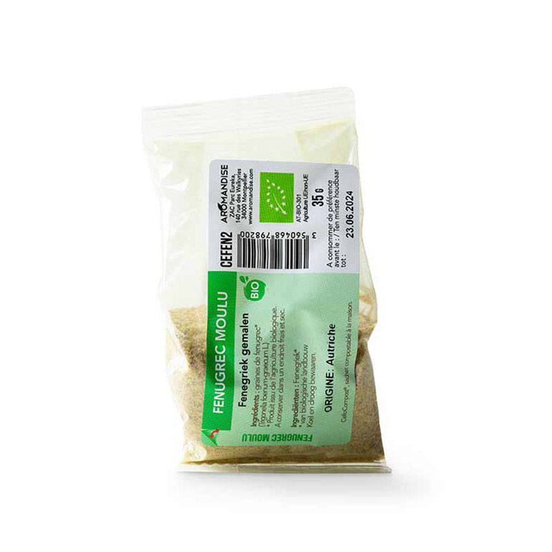 Fenugrec moulu bio - 35 g Aromandise - Mathon