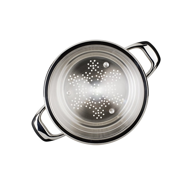 Insert cuit vapeur inox 24 cm Ecovitam - Mathon - 5