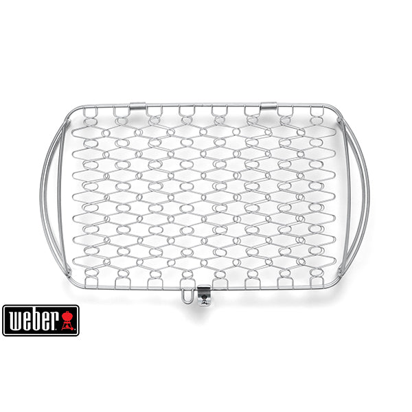 Grand panier à poisson en acier inoxydable Weber - Mathon - 1