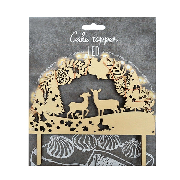 Décoration de gâteau LED Forêt enchantée Scrapcooking - Mathon - 2
